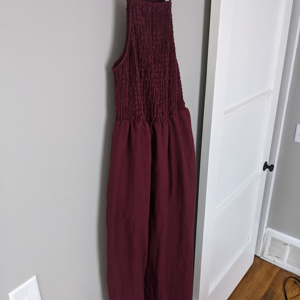 Merlot maxi dress
